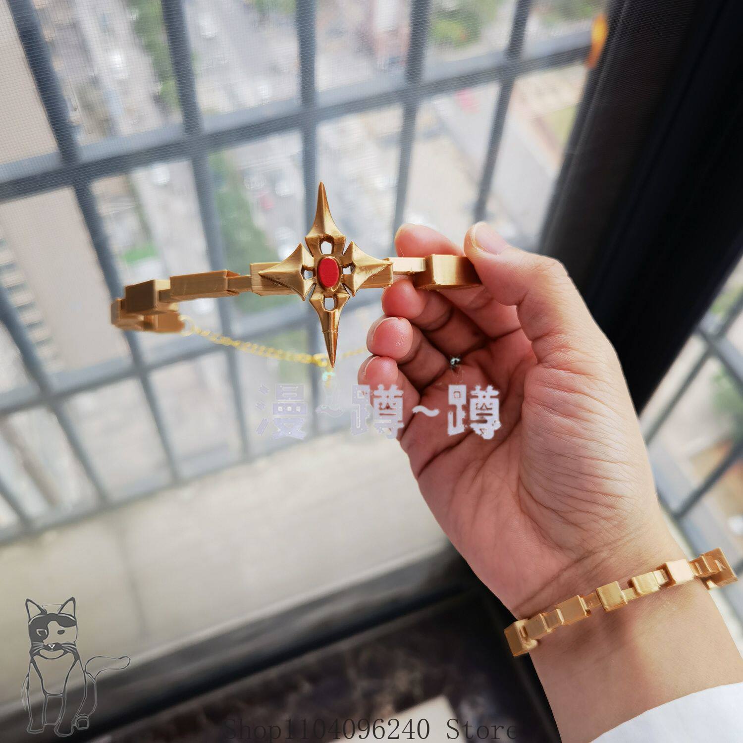 Anime Pendant Necklace - 《우더링 웨이브》 코스프레 액세서리 세트: 목걸이,