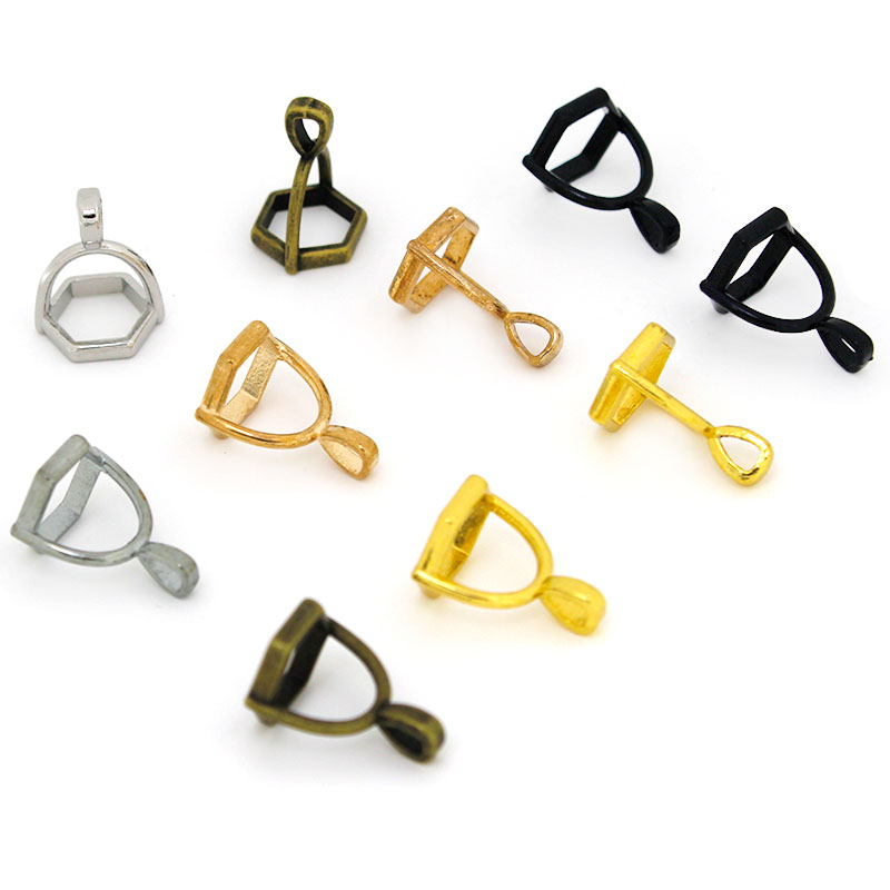 20Pcs 육각형 보석 모자 천연 석재 크리스탈 기둥  - Crystal Pendant Necklace Natural Stone 리뷰 및 가격