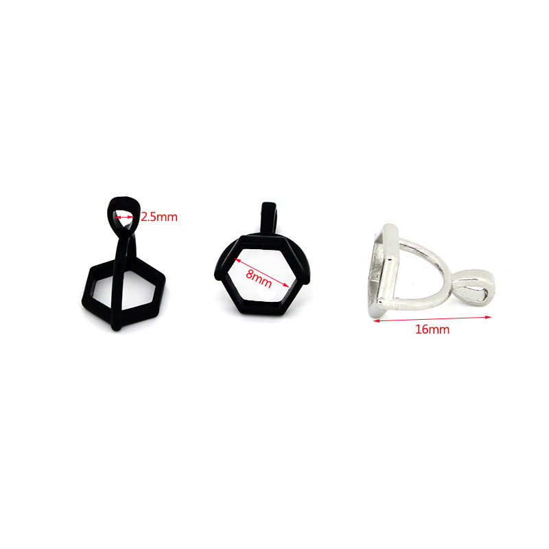 20Pcs 육각형 보석 모자 천연 석재 크리스탈 기둥  - Crystal Pendant Necklace Natural Stone 리뷰 및 가격