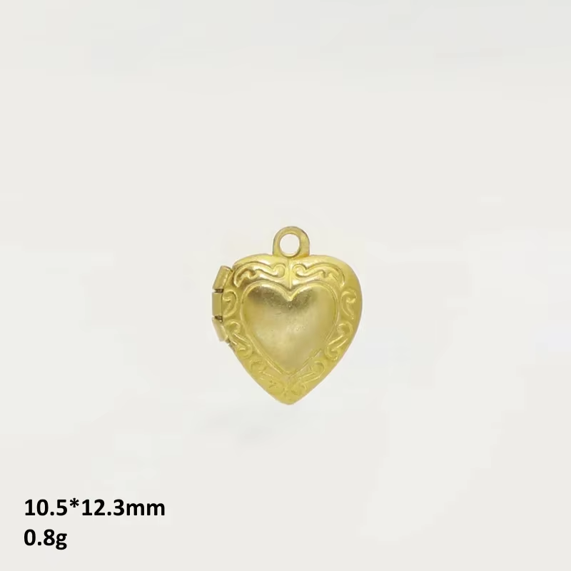 BoYuTe (50 개/몫) 금속 황동 하트 모양의 사 - Heart Locket Necklace Photo 리뷰 및 가격