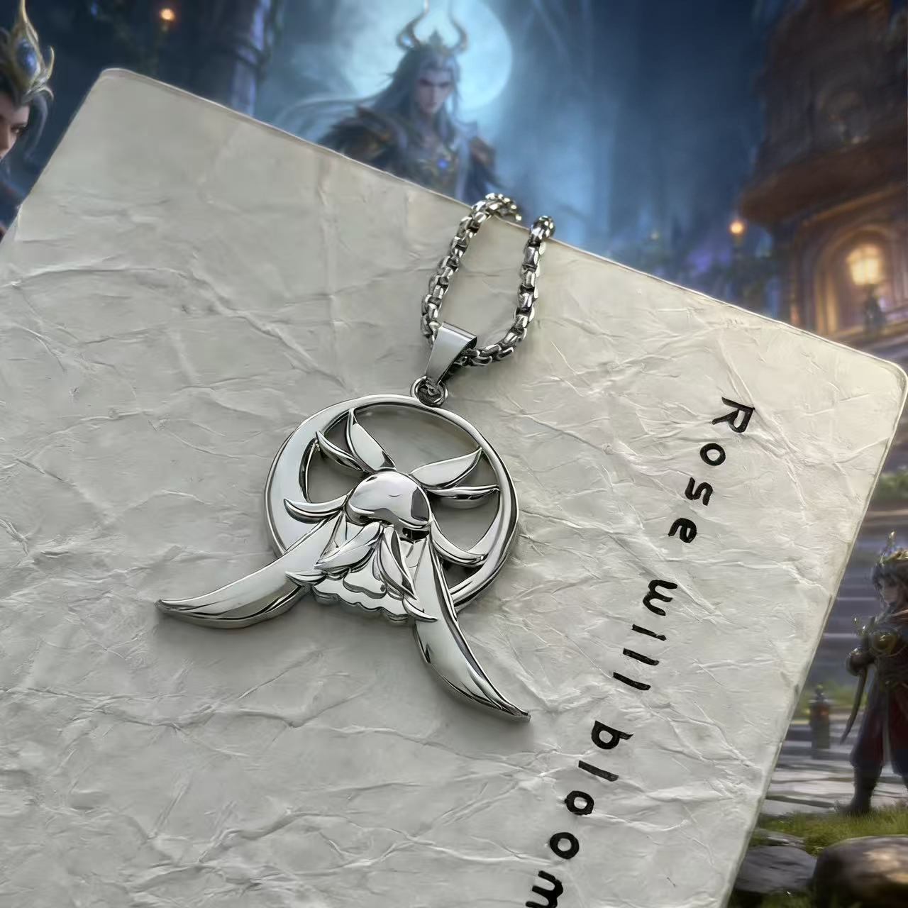 게임 Genshin Impact Columbina Ku - Anime Pendant Necklace 리뷰 및 가격