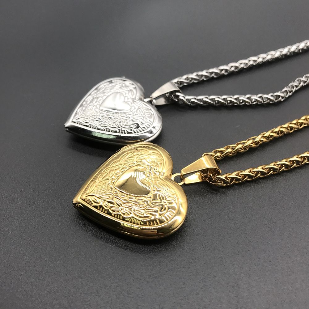 패션 체인 주얼리 친구 펜던트 하트 모양 사진 로켓 - Heart Locket Necklace Photo 리뷰 및 가격